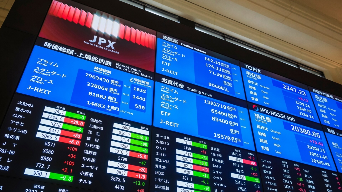 Evoluţii financiar-bancare şi bursiere: Bursa japoneză a închis şedinţa de joi în creştere