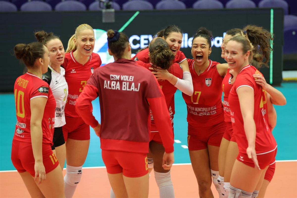 Volei Alba Blaj egalează finala: Victorie cu 3-0 împotriva campioanei CSO Voluntari