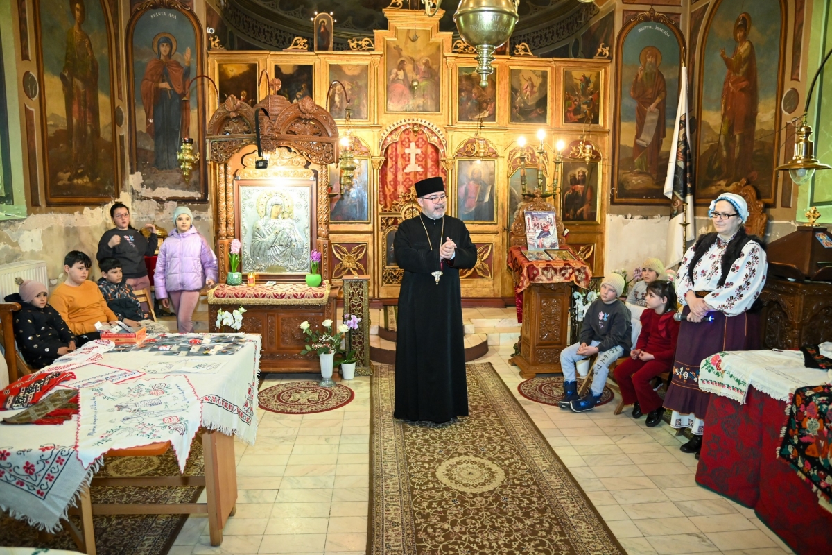 VIDEO + FOTO Lecția de etnografie intergenerațională – un proiect rarisim pe care Episcopia Giurgiului îl promovează