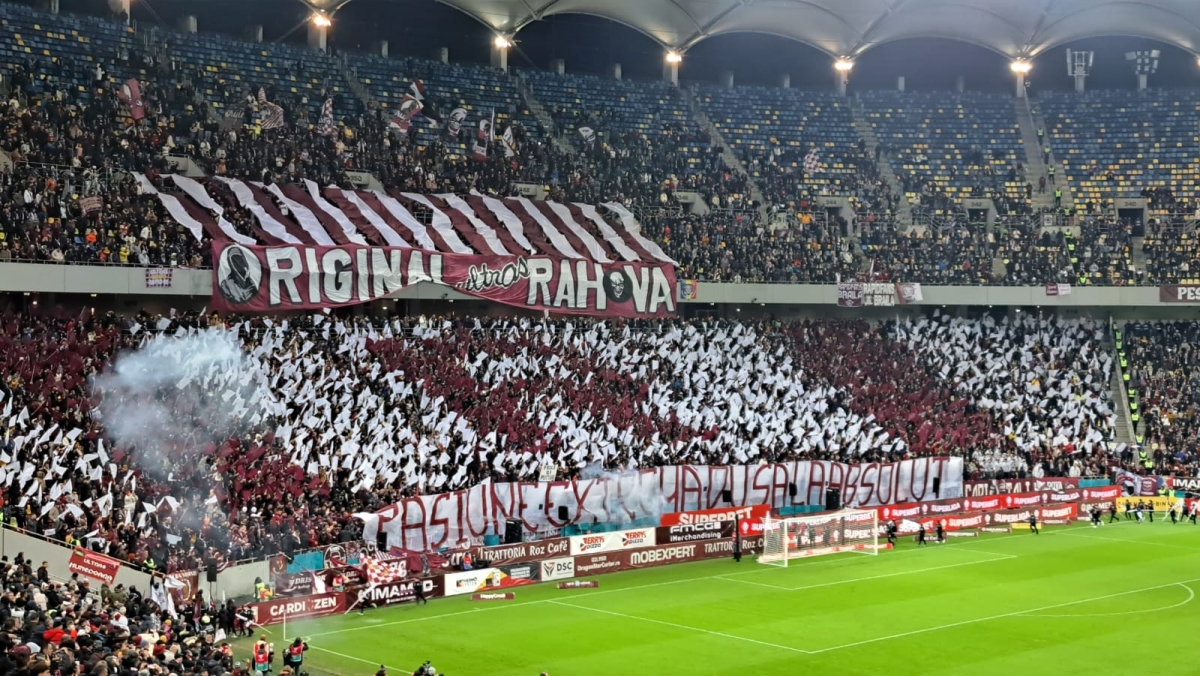 Jandarmeria a dat amenzi în valoare de aproape 150.000 de lei la meciul Rapid – FCSB. Nouă persoane, interzise