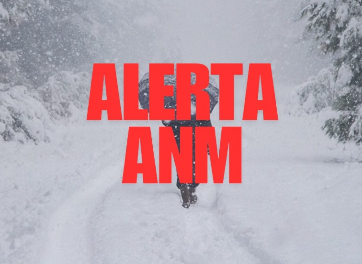 Alertă meteo – Cod galben în aproape toată țara până joi: ploi, lapoviță, ninsoare, frig și viscol
