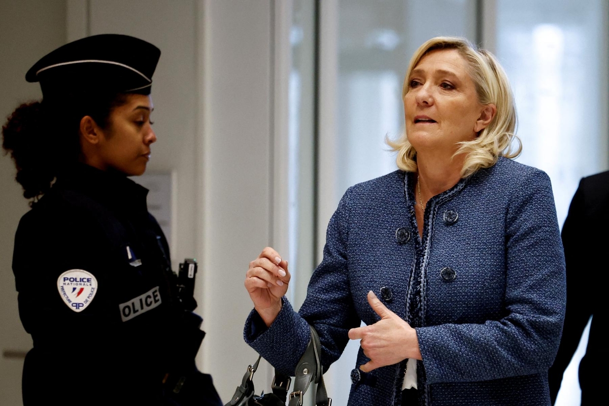 Marine Le Pen califică drept vânătoare de vrăjitoare condamnarea sa pentru deturnare de fonduri