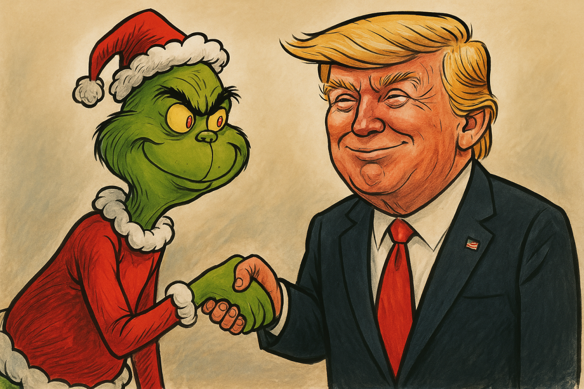 nu Grinch-ul, ci Donald Trump va fura Crăciunul din viețile americanilor