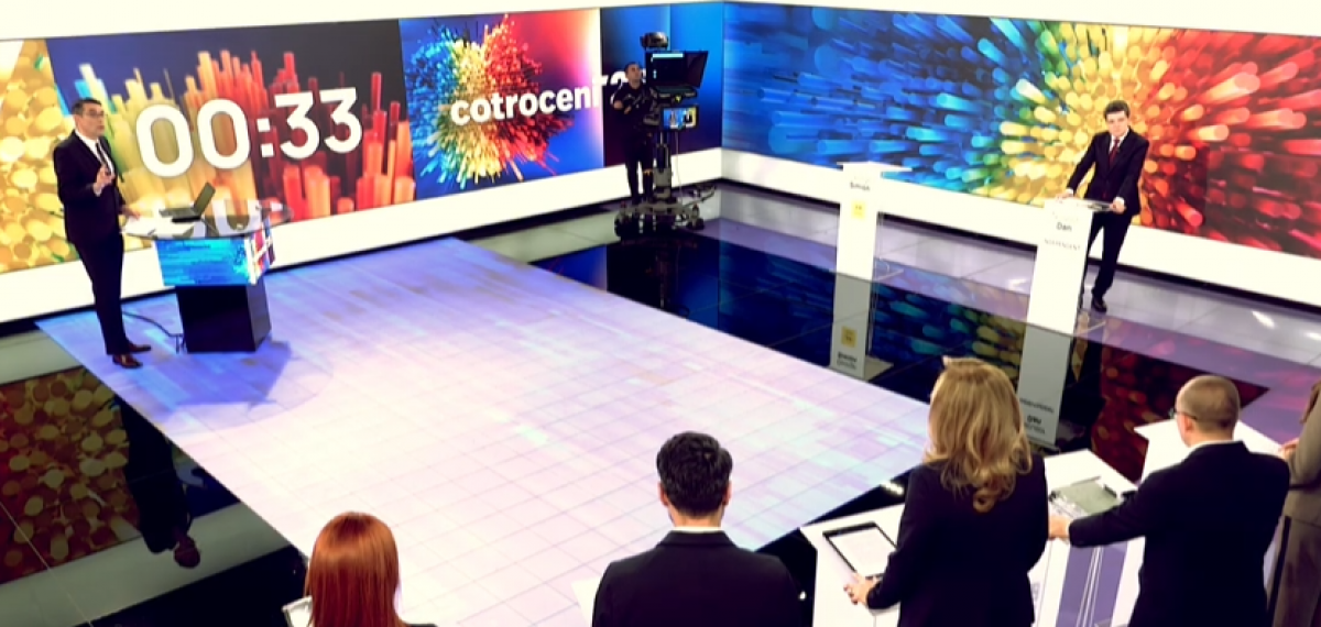 George Simion lipseste de la dezbaterea cu Nicușor Dan de la Digi 24