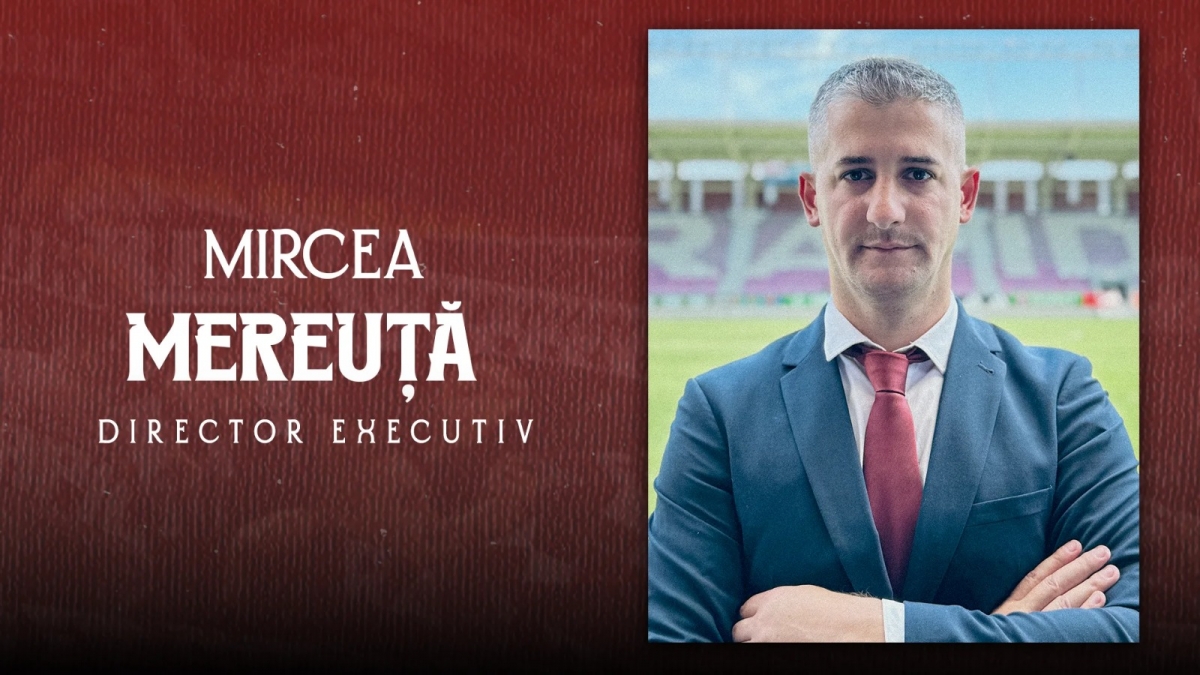 FC Rapid îl numește pe Mircea Mereuță director executiv al clubului