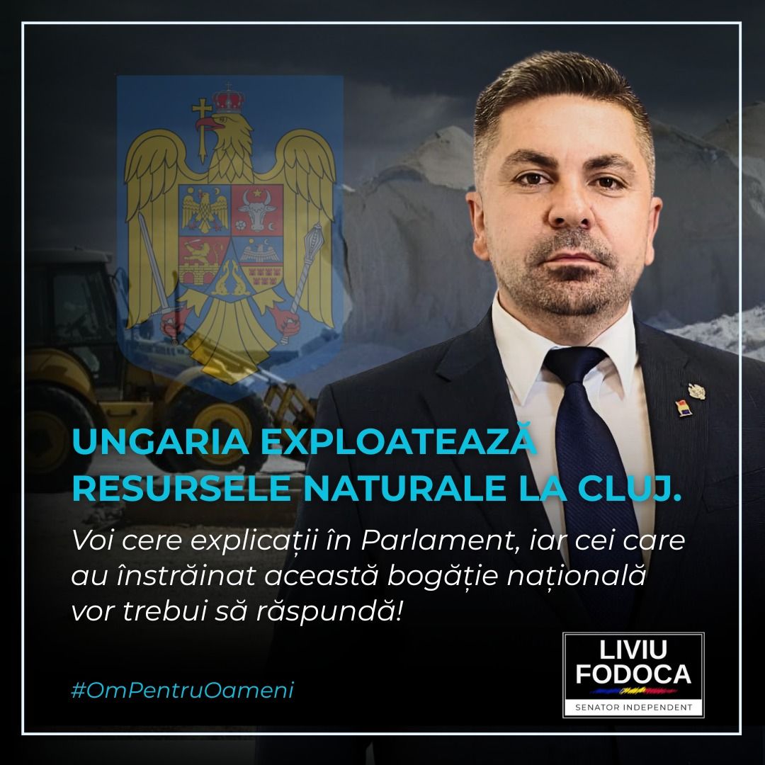 Senatorul Liviu Fodoca se implică în scandalul exploatării minei de sare de la Valea Florilor