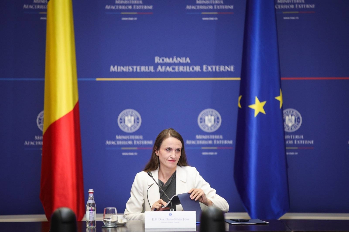 Ministrul Oana Țoiu: România sprijină ferm Ucraina și Republica Moldova pe drumul european
