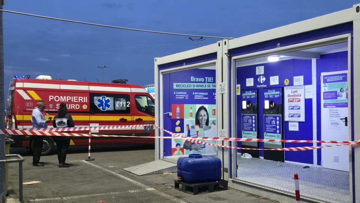 Un bărbat a murit în parcarea Carrefour Tom, după ce i s-a făcut rău la locul de muncă