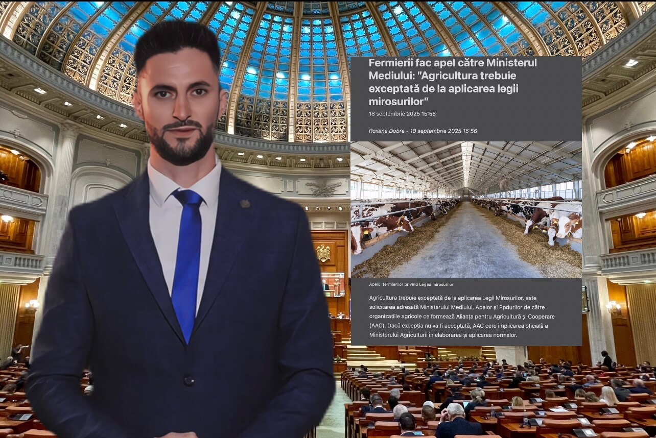 Deputatul Gheorghe-Petru Pîclișan ia atitudine pentru fermieri: „Agricultura nu poate fi sancționată pentru mirosurile naturale”
