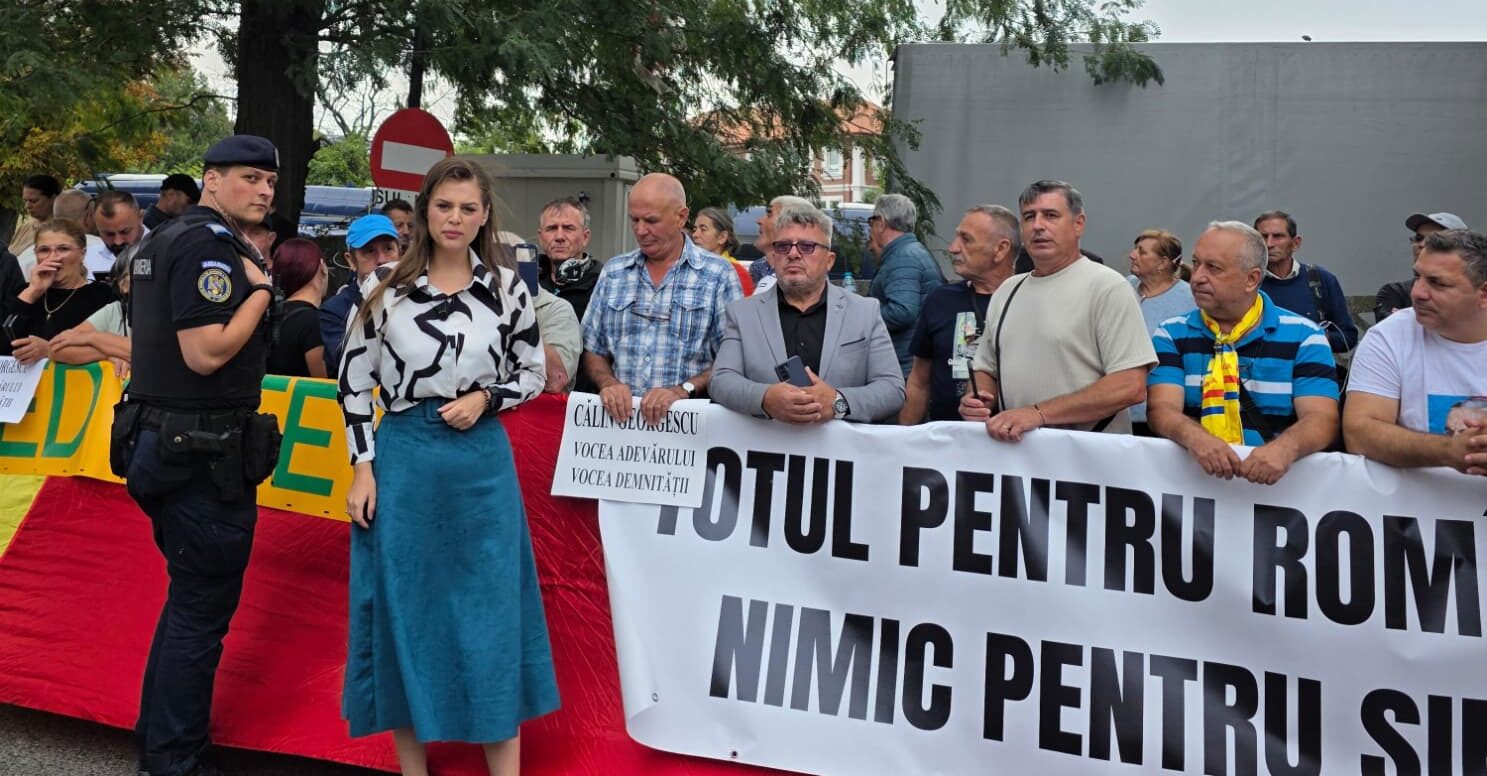 Codruța Maria Corcheș, deputat de Timiș, alături de Călin Georgescu