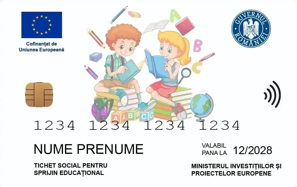 FOTO Tichete educaționale 2025-2026. Ce trebuie să facă părinții pentru a primi cei 500 de lei, chiar dacă elevii au deja card de anul trecut