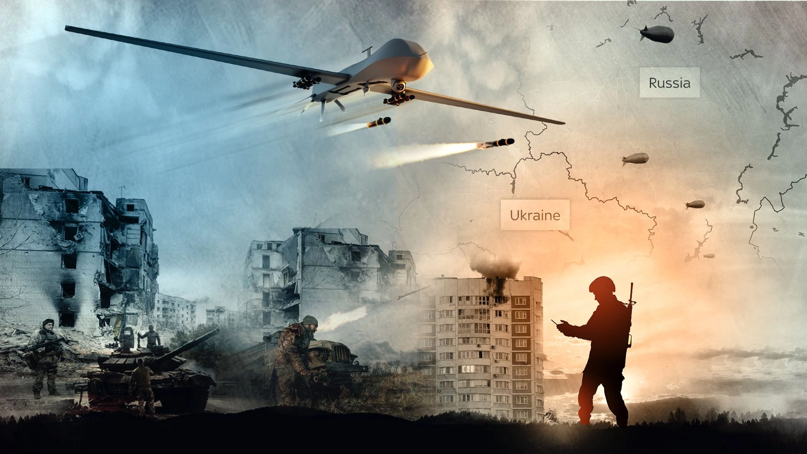 Zelenski face un anunț important: Ucraina deschide prima linie de producție comună de drone în Danemarca