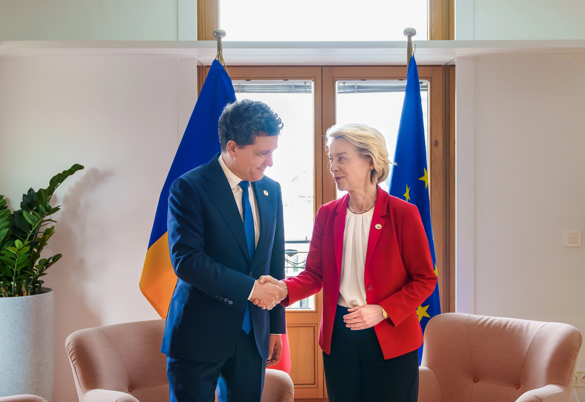 Președinta Comisiei Europene, Ursula von der Leyen, vine azi în România