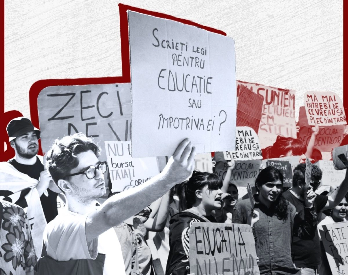 Studenții din nouă centre universitare l-au scos la 'tablă' pe Bolojan: Protestele vor continua