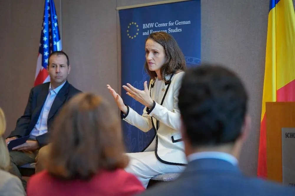 Ministra de Externe, discuții cu președinta Adunării Generale a ONU