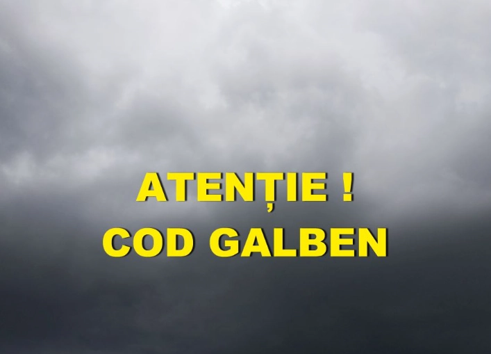 HARTĂ| Meteorologii au emis avertizare Cod Galben: În București va fi cel mai rău, dar vremea va fi rea în aproape toată țara