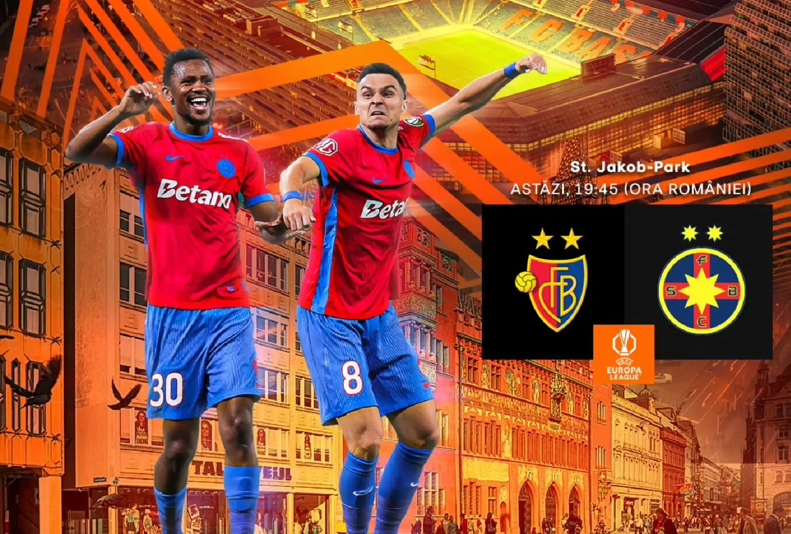 LIVE Basel – FCSB. Campioana României speră să ajungă în primăvara europeană