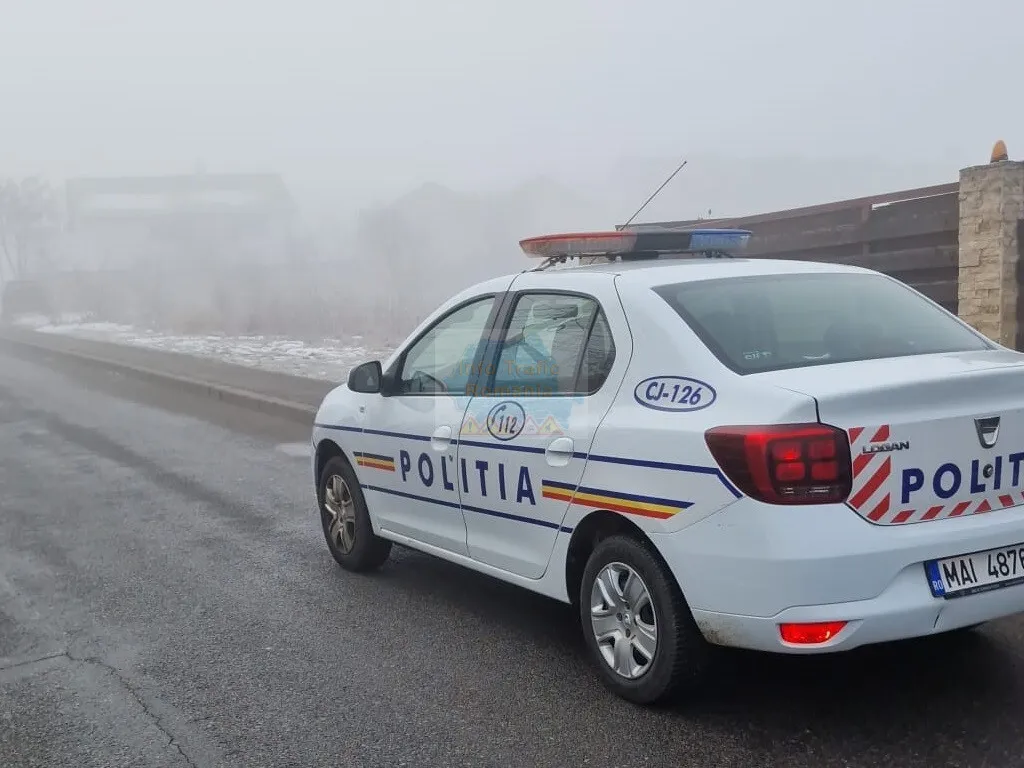 Trafic îngreunat de ceață și ploaie pe mai multe drumuri din țară