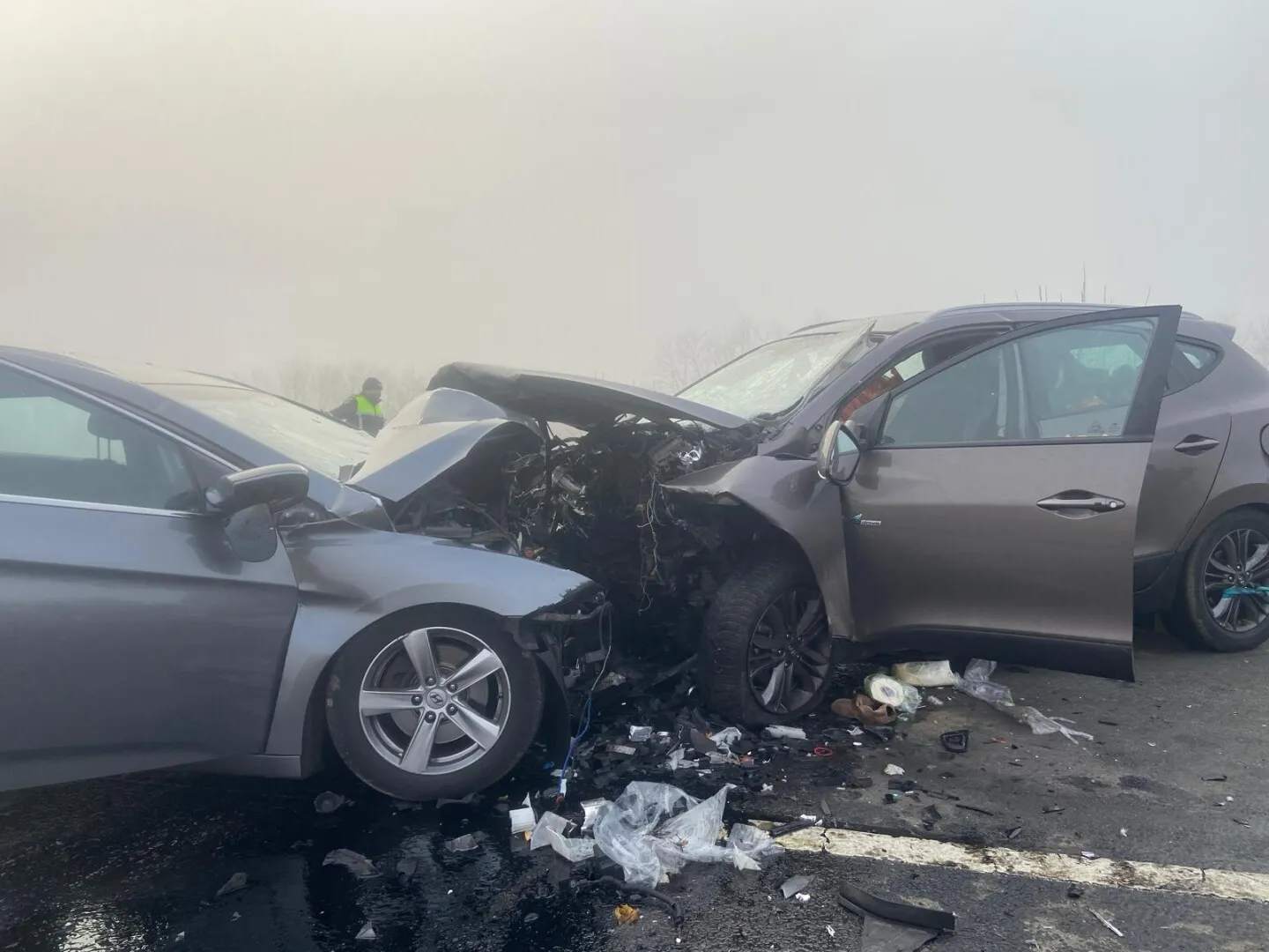 Accident cumplit pe DN 66: Un bărbat a murit, altul este în stare gravă