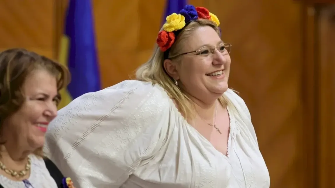 Diana Șoșoacă a depus, în Parlament, un proiect de lege privind unirea României cu Republica Moldova