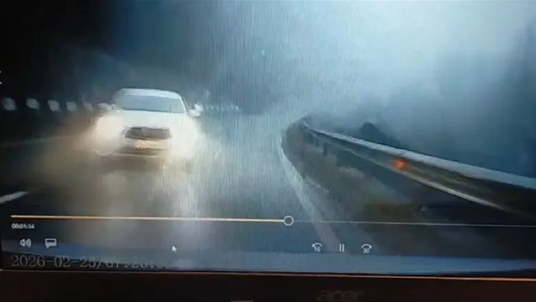 Cu ordin de protecție și brățară electronică, și-a lovit fosta în trafic. Individul a fost reținut