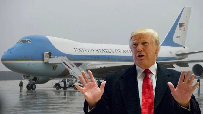 Air Force One își va schimba culorile după bunul plac al lui Donald Trump. Ce nuanțe preferă președintele american
