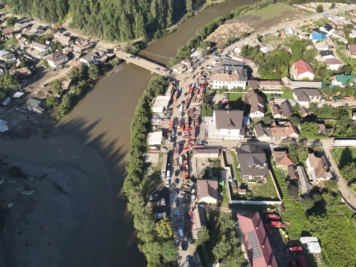 Zăpezile din România se topesc masiv și a fost emis Cod portocaliu de inundații