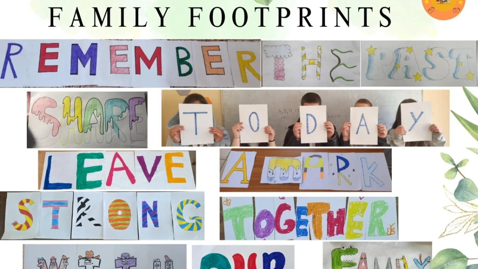 „Family Footprints”: elevi din patru țări au descoperit valorile familiei într-un proiect eTwinning
