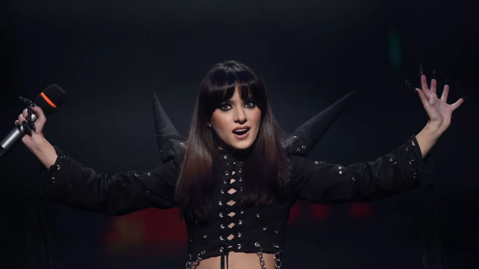 Alexandra Căpitănescu, reprezentanta Romaniei la Eurovision 2026, succes viral în timpul turneului de promovare. "Choke Me" a înregistrat 20 milioane de vizualizări pe TikTok / VIDEO