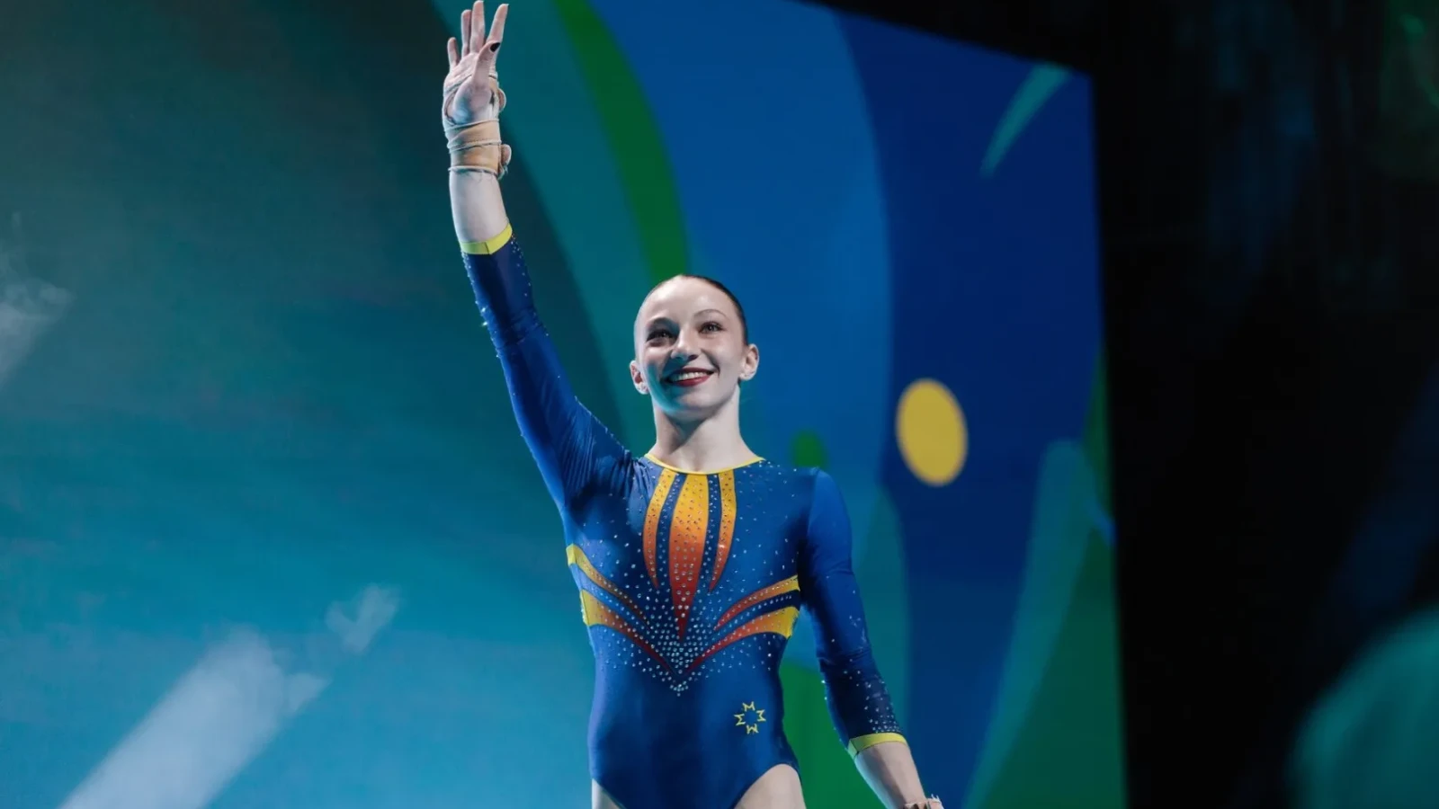 Ana Bărbosu, performanță remarcabilă în play-off-ul campionatului universitar de gimnastică din SUA
