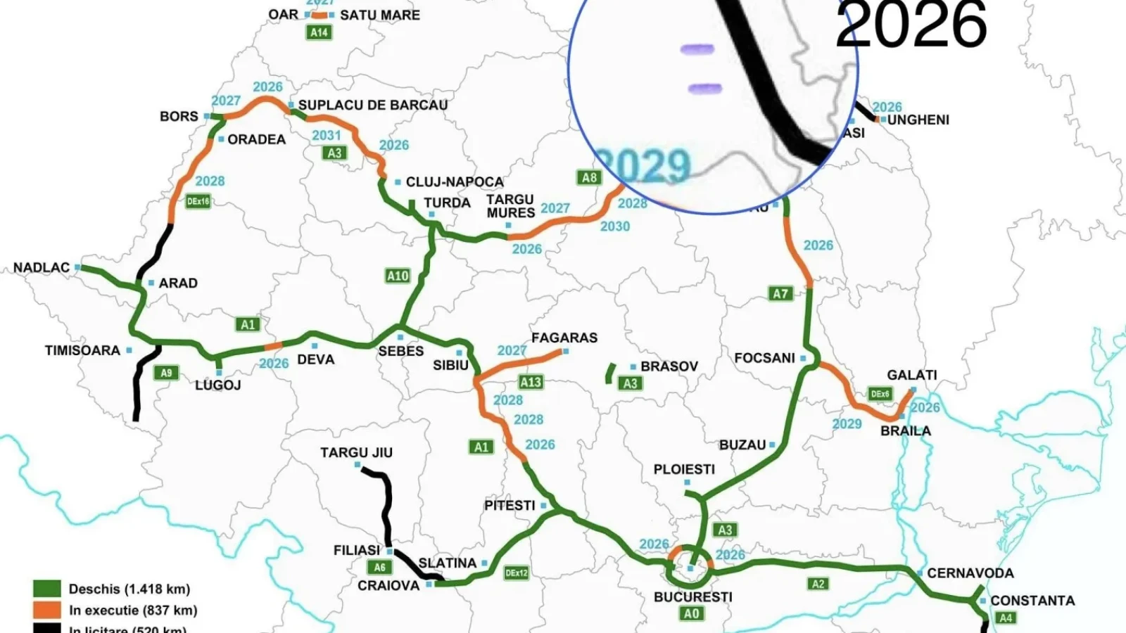 Cea mai așteptată autostradă a României accelerează puternic spre finish: 'Am ajuns la graniță!'
