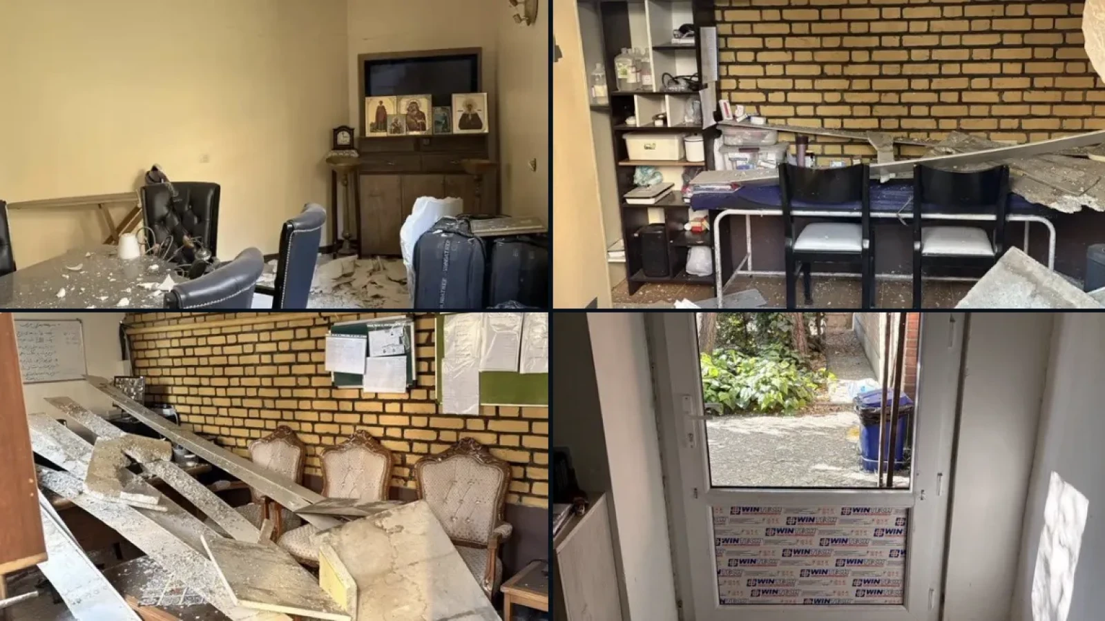 Catedrala ortodoxă rusă din Teheran, avariată în urma unor atacuri aeriene