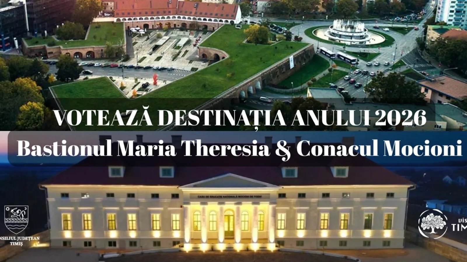 Două destinații prestigioase din județul Timiș luptă cu în cea mai importantă competiție de turism din România – Destinația Anului 2026