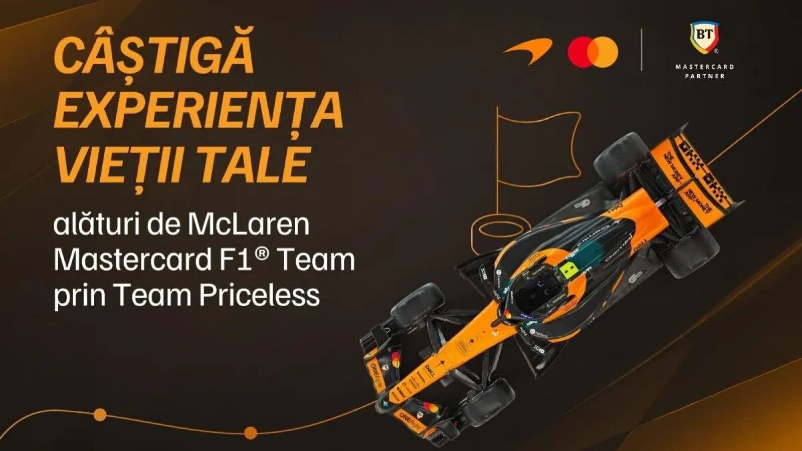 Experiență unică la Formula 1, în Austria! Banca Transilvania, partener McLaren Mastercard F1 Team, lansează campania Team Priceless care te duce la Spielberg