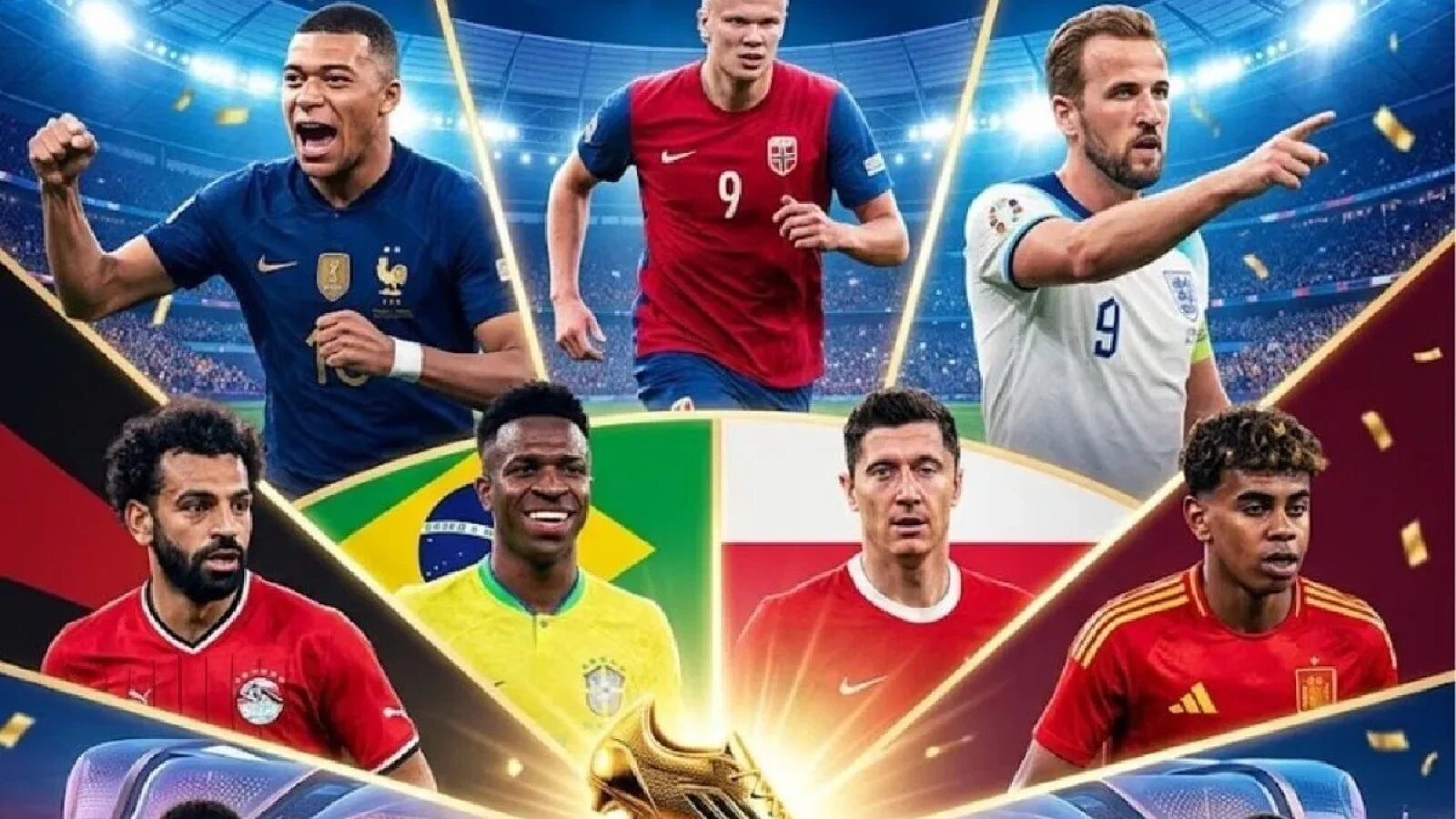 Cupa Mondială 2026. Vedetele acestei ediții. Messi, Cristiano Ronaldo, Haaland, Mbappe sau Kane, pregătiți pentru spectacol
