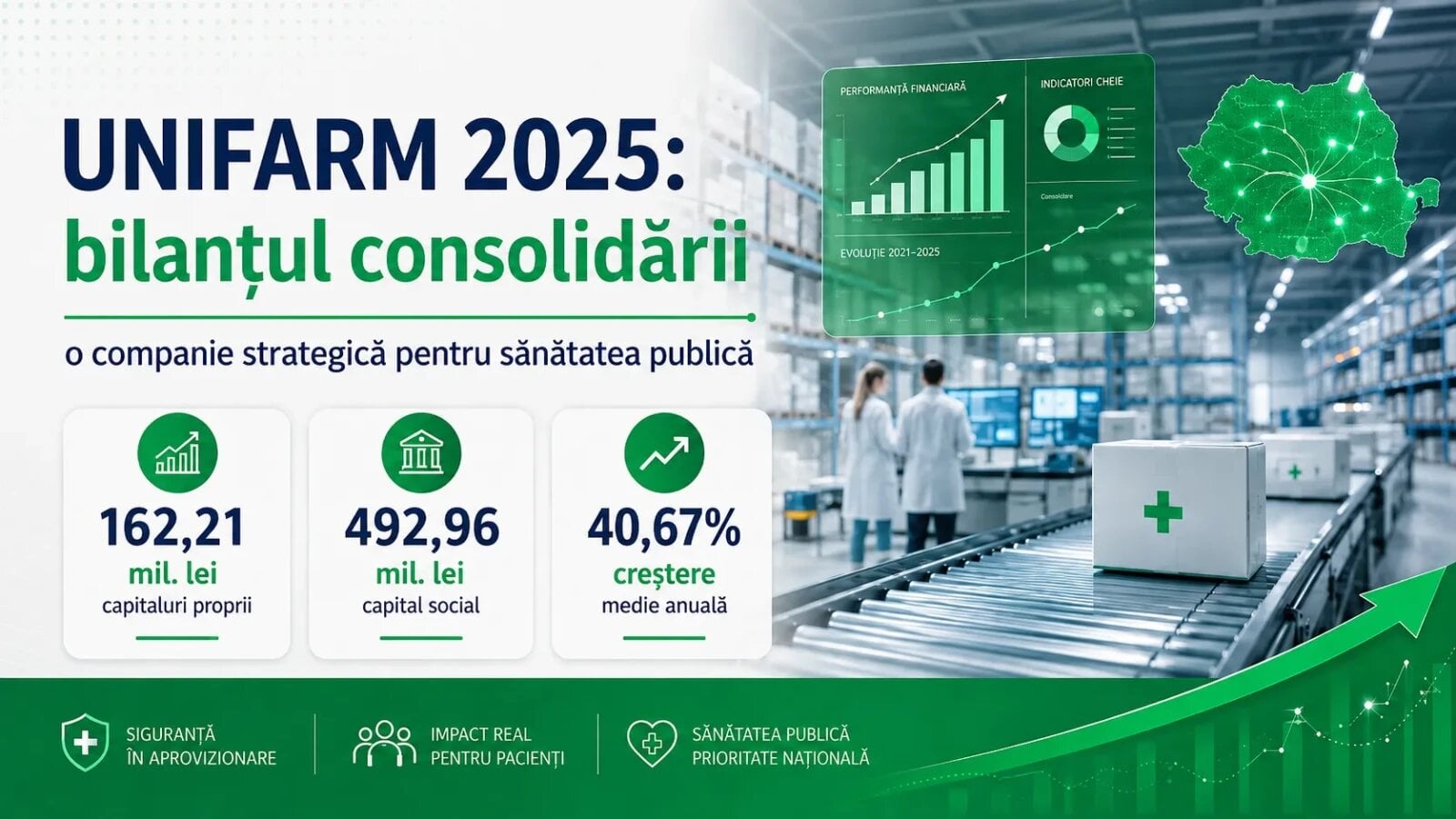 UNIFARM: de la presiune financiară la reconstrucție strategică în sănătatea publică