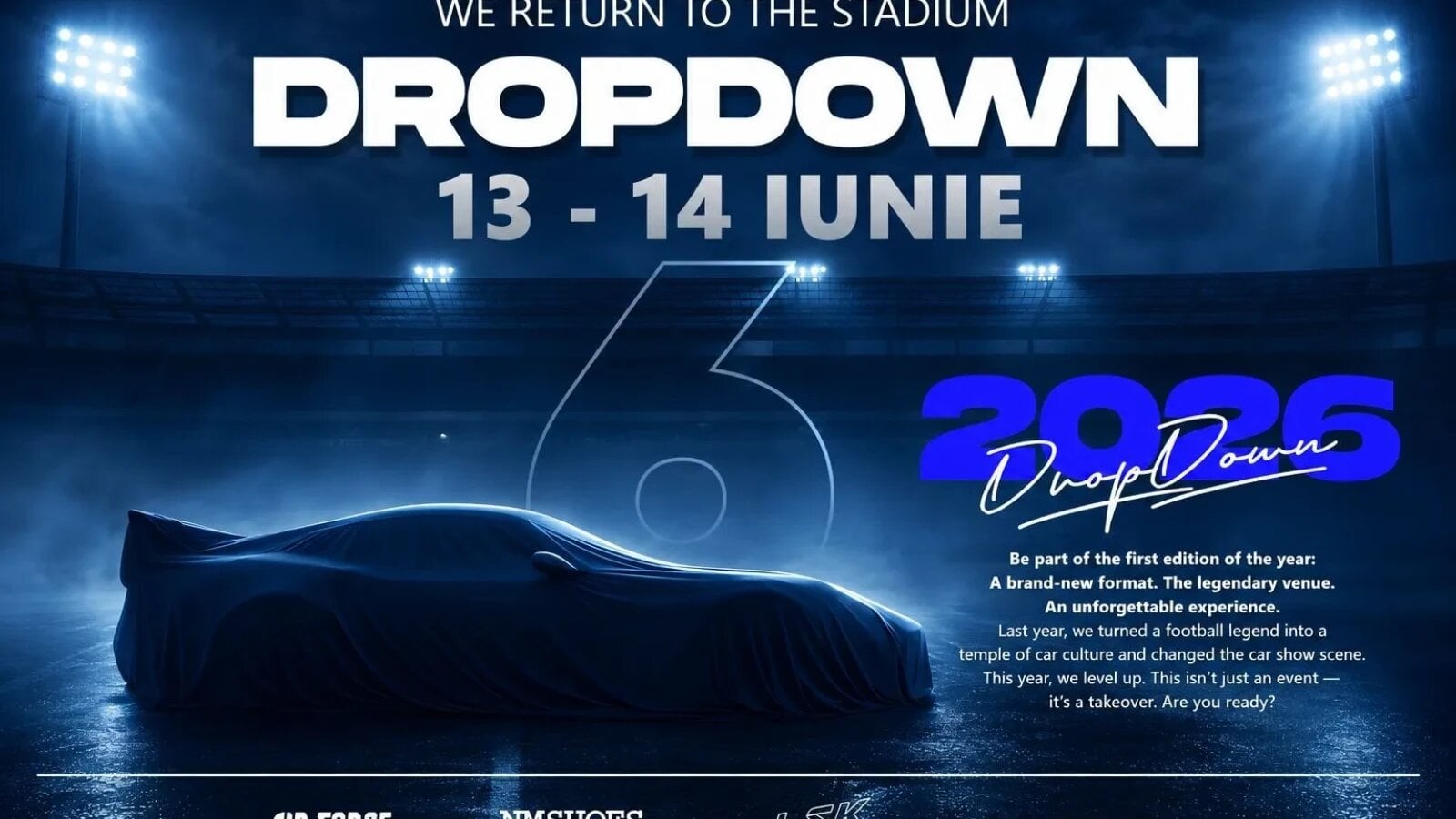 DropDown revine cu ediția a 6-a pe Stadionul Ghencea, pe 13-14 iunie!