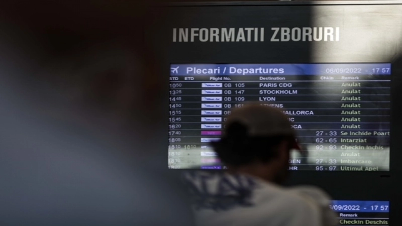 Val de zboruri anulate pe aeroporturile din România, iar UE anunță despăgubiri pentru pasagerii afectați