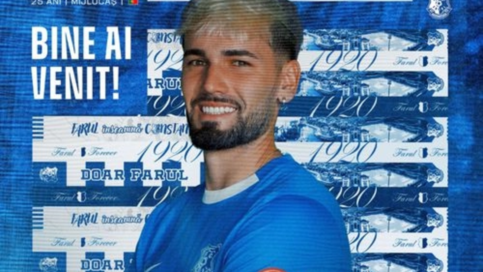 Farul Constanța a anunțat despărțirea de mijlocașul portughez Diogo Ramalho