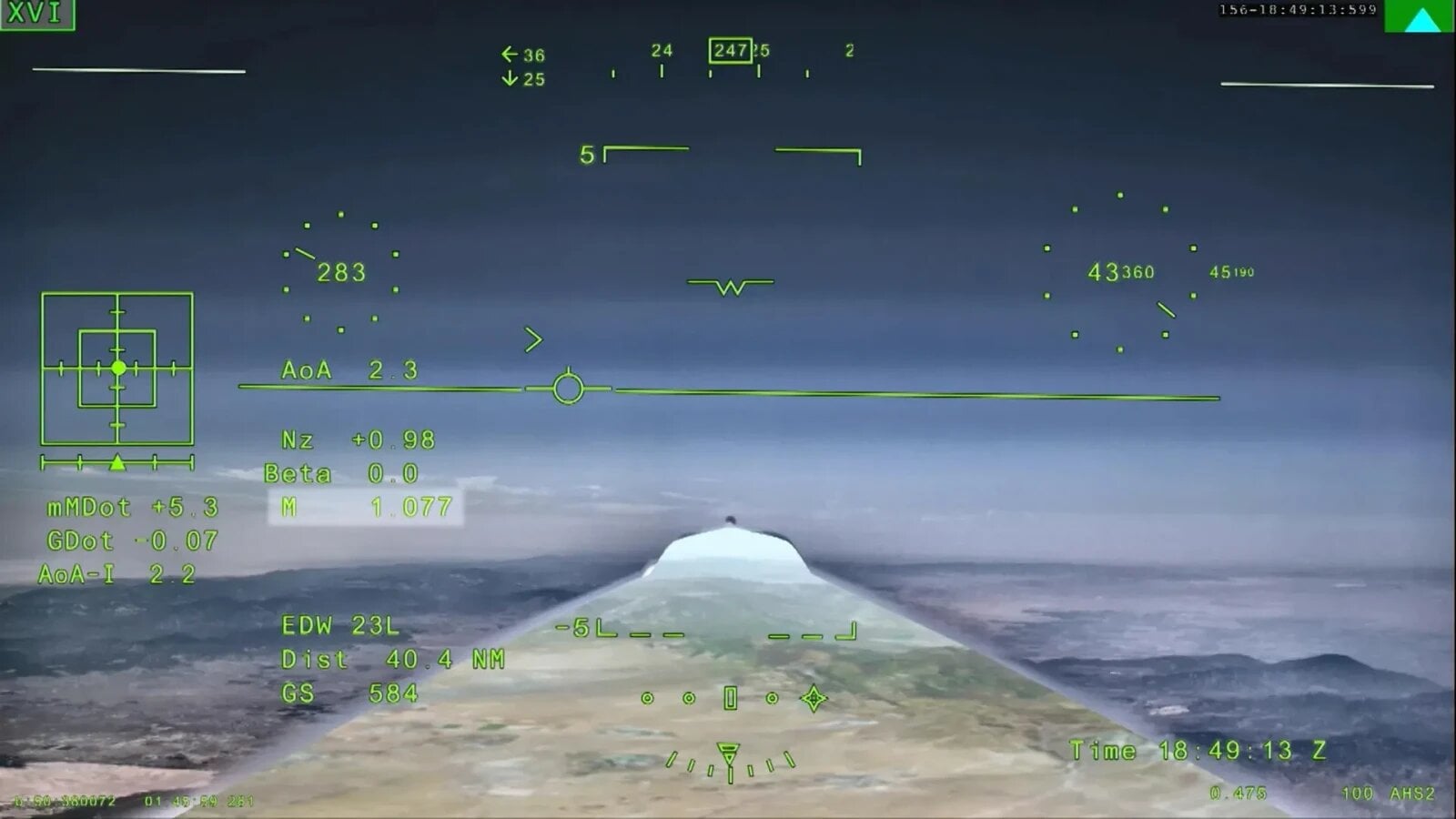VIDEO Moment istoric: Aeronava experimentală X-59 a NASA a depășit pentru prima dată viteza sunetului
